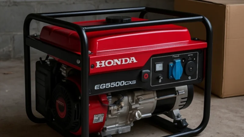 Как распознать подделку бензинового генератора Honda EG5500CXS: подробное руководство