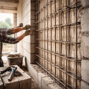 для чего армировать стены