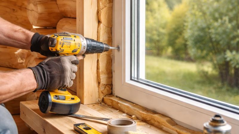 Как поставить окна в брусовом доме: Технические аспекты и жизненные сценарии