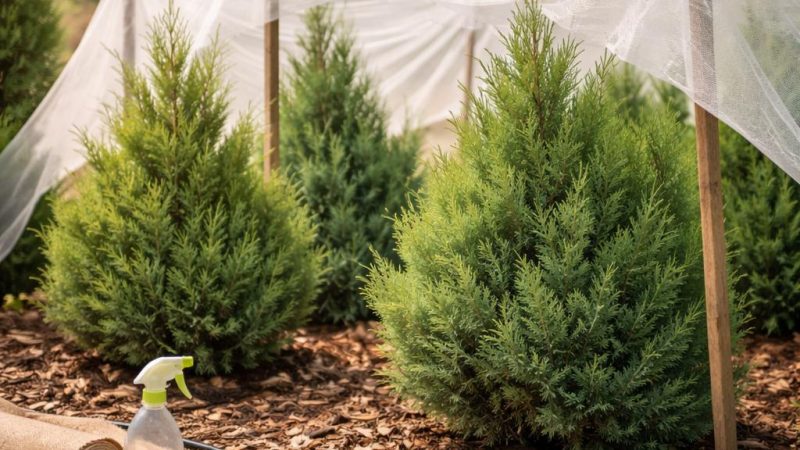 Как защитить можжевельник от ожогов: советы по предотвращению повреждений растений