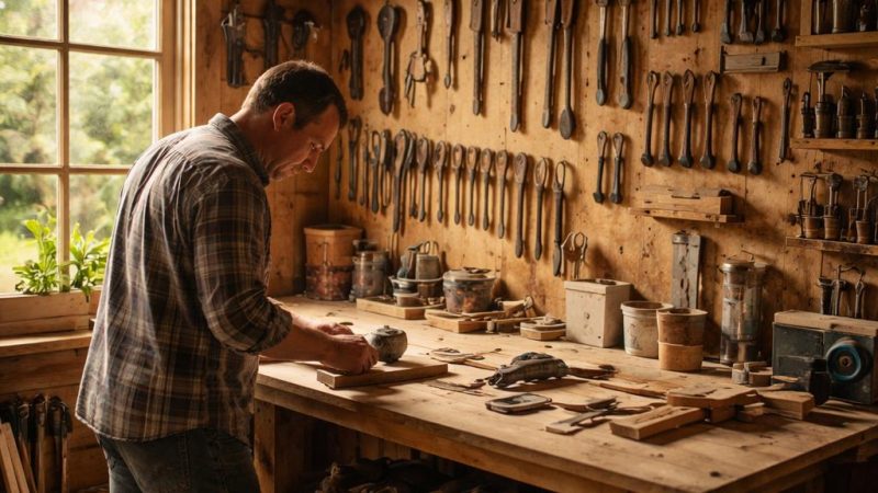 Мастерская на даче: пространство, к которому возвращаются снова и снова