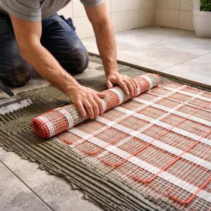 маты теплого пола под плитку