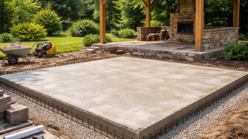 Плита под беседку: конструктивная основа для долговечной постройки