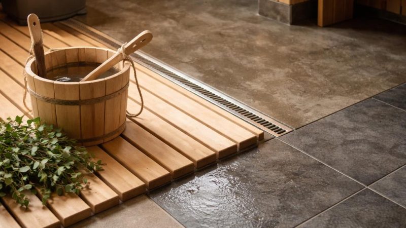 Пол в парилке бани: практическое руководство по выбору и обустройству