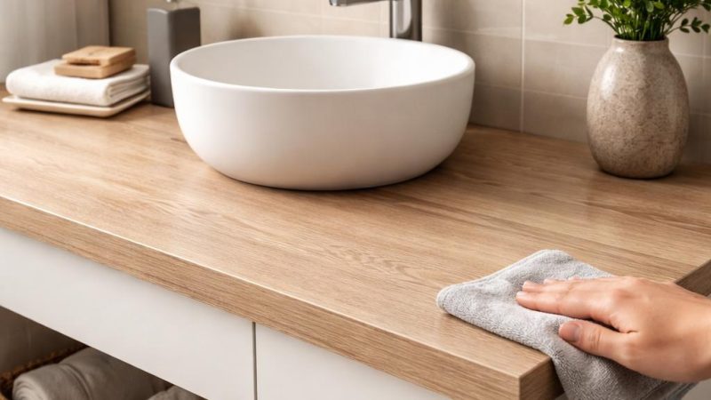Столешница в ванную из ЛДСП: преимущества, особенности и советы по выбору