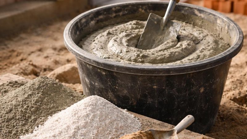 Цементно-известковый раствор: состав и особенности применения