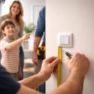 высота выключателей в квартире
