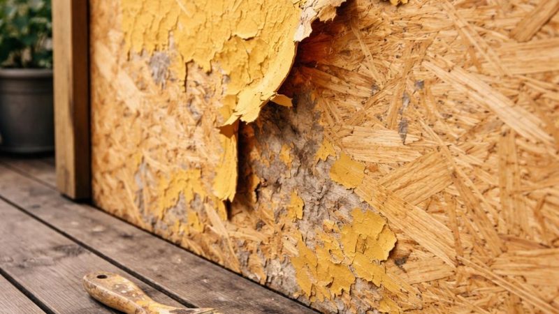 Чем покрасить ОСБ снаружи, чтобы покрытие не разрушилось за один-два сезона