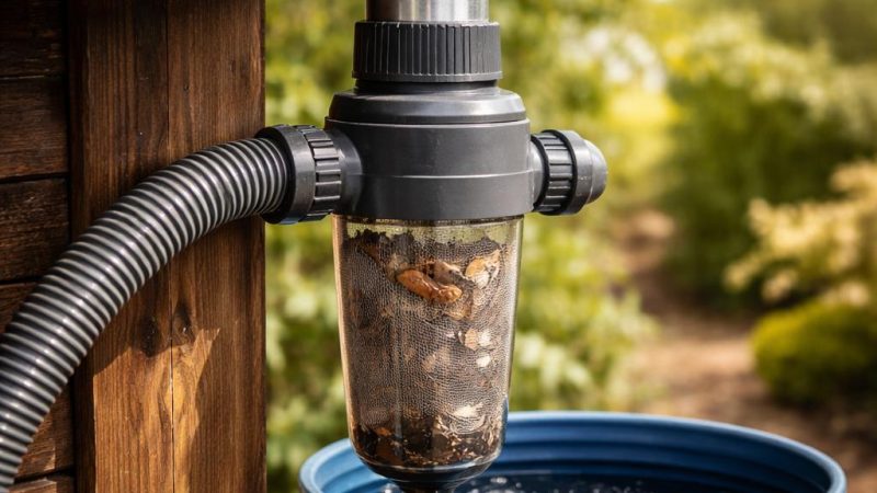 Фильтр для дождевой воды с крыши: когда система перестаёт работать без предварительной очистки