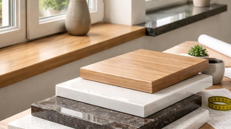 Из чего сделать подоконники: практическое руководство по выбору материалов