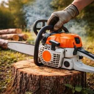 как обкатать бензопилу