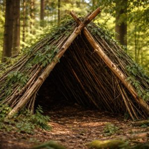 как устроен шалаш