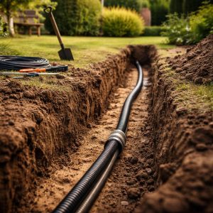 можно ли прокладывать кабель под землей