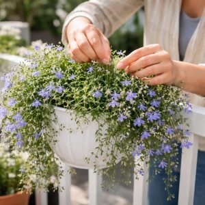 надо ли прищипывать лобелию ампельную