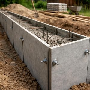 несъемная опалубка из плоского шифера