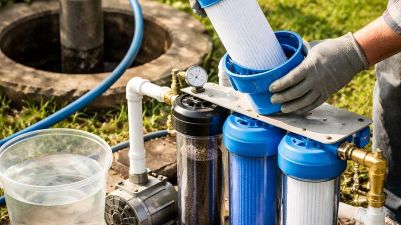 Как очистить воду из скважины своими руками: эффективные методы и технологии