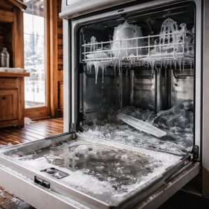 подготовка посудомойки к зиме на даче