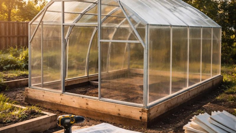 Проект теплицы своими руками: какие конструктивные решения реально работают на участке, а какие создают проблемы