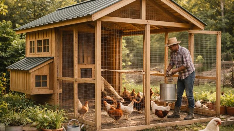 Проекты птичников для частного дома: принципы, сценарии и реальные ограничения