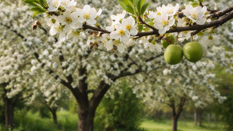 Почему слива цветёт, но не даёт урожая на участке с одним деревом