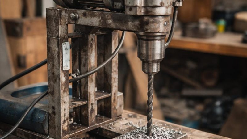 Когда самодельный сверлильный станок из двигателя становится проблемой, а не решением