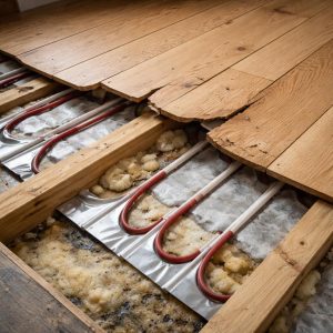 теплый пол по деревянному перекрытию