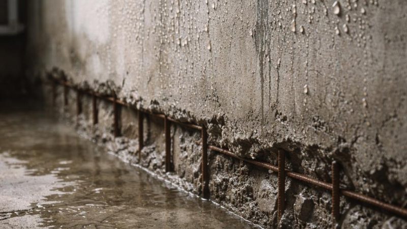 Точка росы в бетоне: как она влияет на долговечность конструкций