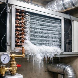 угроза заморозки калорифера