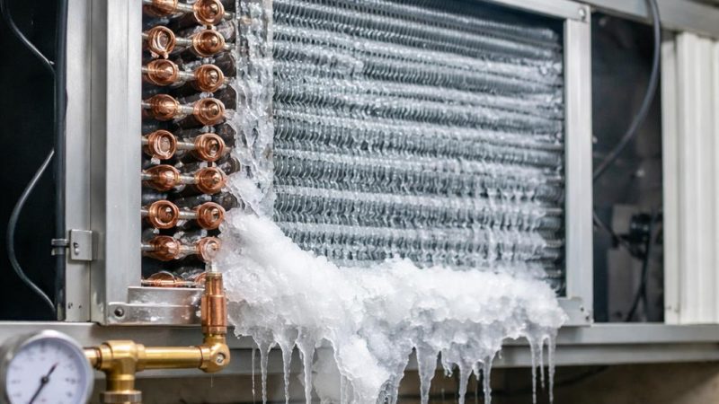 Когда возникает угроза заморозки калорифера в системе вентиляции и почему она появляется именно в реальной эксплуатации