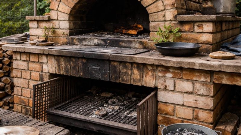 Уличная печь на участке: какой проект не создаст проблем в реальном использовании