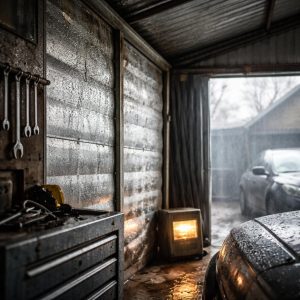 утепление железного гаража