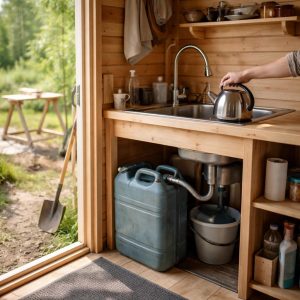 вода в бытовку