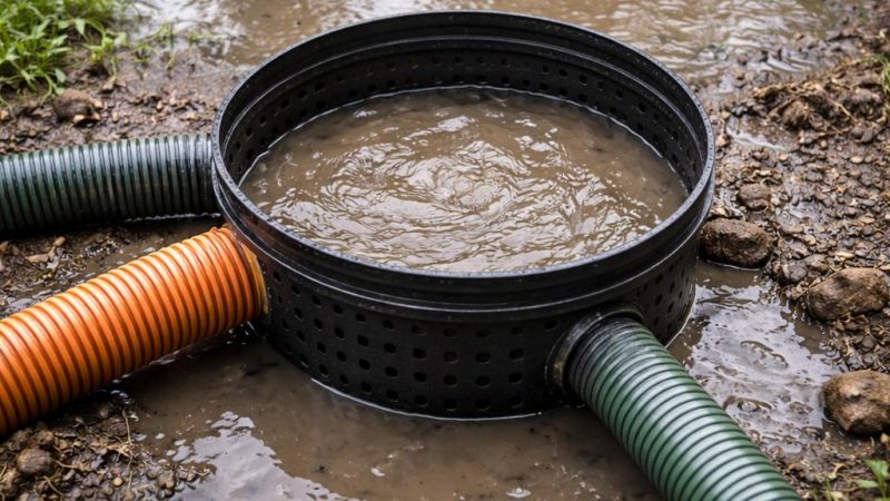 Когда дренажный водоотводный колодец перестаёт справляться с водой и почему это происходит