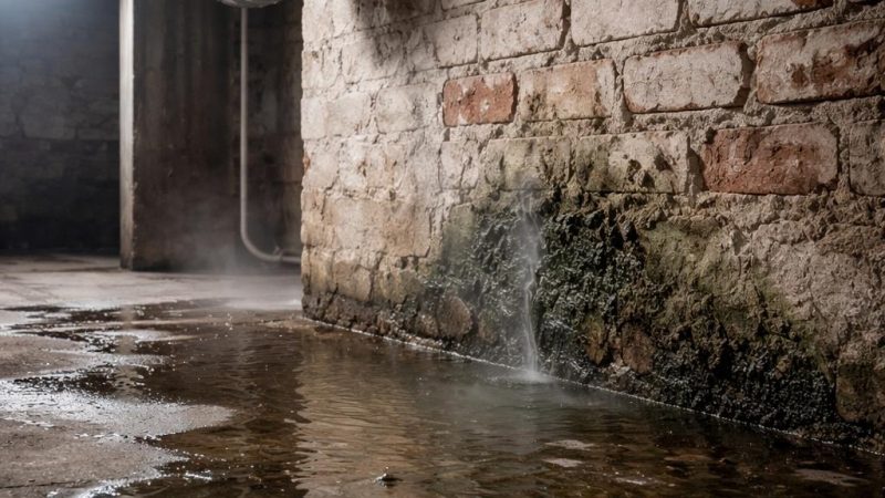 Когда вытяжка из подвала частного дома не решает проблему сырости и запахов