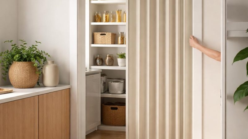 Жалюзи в дверной проём вместо двери: в каких ситуациях это решение действительно работает