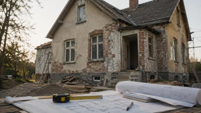 Реконструкция старого дома: что нужно оценить до начала обновления